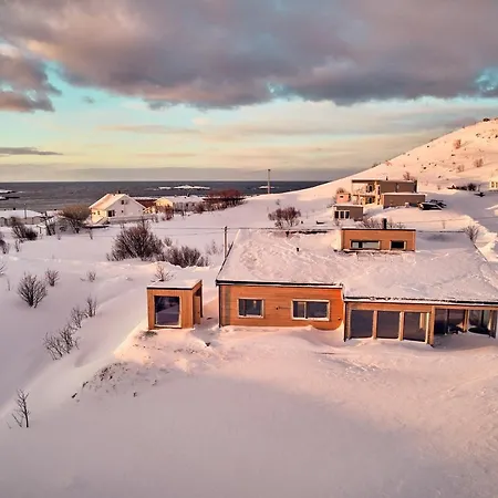 شقة Lofoten Panorama Luxury With Sauna In راين