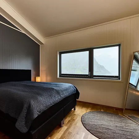 شقة Lofoten Panorama Luxury With Sauna In راين