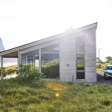 شقة Lofoten Panorama Luxury With Sauna In
