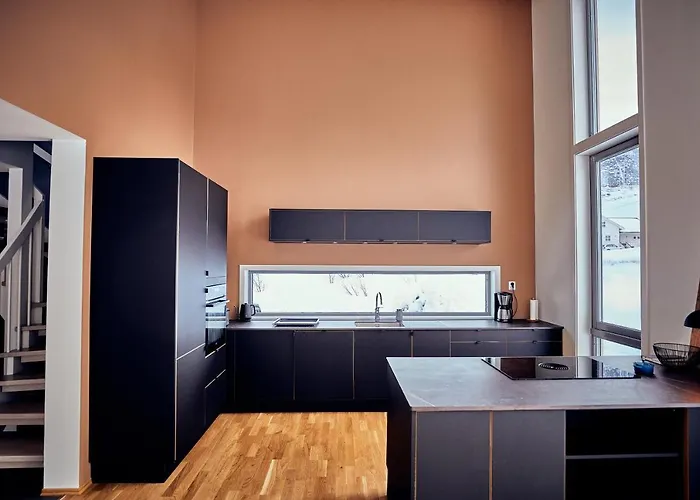 Daire Lofoten Panorama Luxury With Sauna In Reine