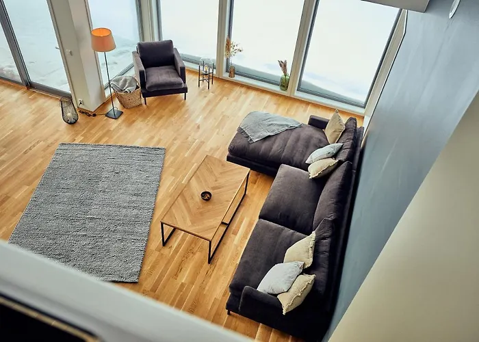 Daire Lofoten Panorama Luxury With Sauna In *