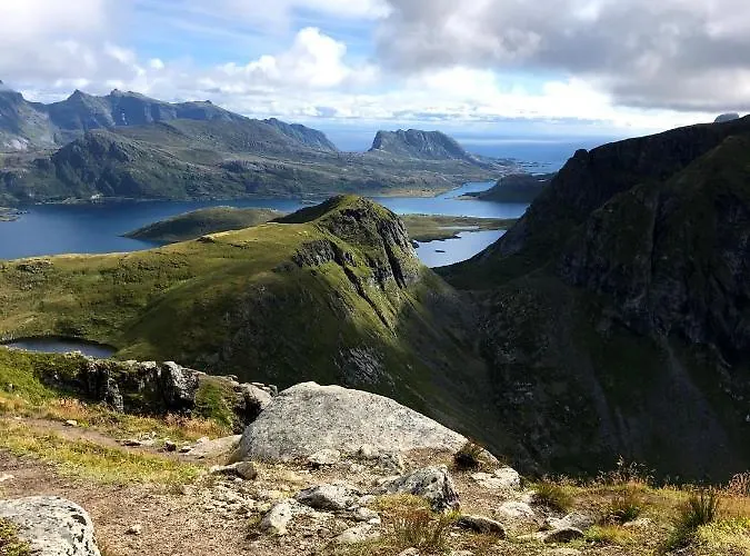 Daire Lofoten Panorama Luxury With Sauna In