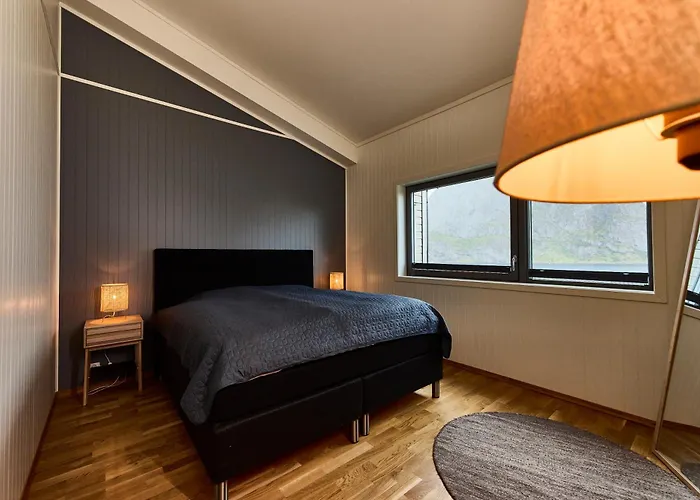 Daire Lofoten Panorama Luxury With Sauna In *