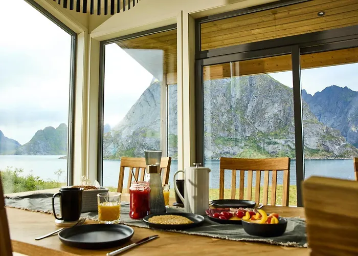 Lofoten Panorama Luxury With Sauna In Apartman *