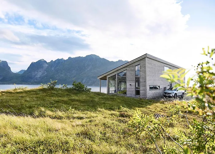 Daire Lofoten Panorama Luxury With Sauna In *