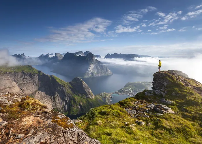 Daire Lofoten Panorama Luxury With Sauna In Reine